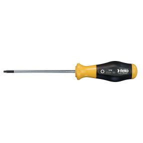 T10x100mm No.9 Torx csavarhúzó kétkomponensű ergonomikus műanyag markolattal - Felo - 90810340   T10x100mm No.9 Torx csavarhúzó kétkomponensű ergonomikus műanyag markolattal - Felo - 90810340