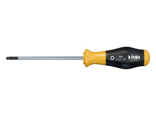 T15x100mm No.9 Torx csavarhúzó kétkomponensű ergonomikus műanyag markolattal - Felo - 90815340