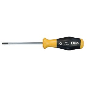 T25x100mm No.9 Torx csavarhúzó kétkomponensű ergonomikus műanyag markolattal - Felo - 90825340   T25x100mm No.9 Torx csavarhúzó kétkomponensű ergonomikus műanyag markolattal - Felo - 90825340