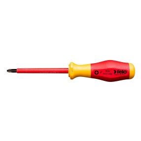 PH3x150mm No.9 szigetelt Phillips csillagcsavarhúzó 2K markolattal (EN60900 AC 1000V) - Felo - 91430490   PH3x150mm No.9 szigetelt Phillips csillagcsavarhúzó 2K markolattal (EN60900 AC 1000V) - Felo - 91430490