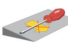 PZ0x60mm No.9 szigetelt Pozidriv csillagcsavarhúzó 2K markolattal (EN60900 AC 1000V) - Felo - 91500190