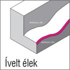 S101 TiN elforduló sorjázó penge Titán bevonattal finom élekhez - Noga - BK1012