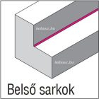 L6 Belső sarok tisztító sorjázó penge éles sarkokhoz - Noga - BL6001