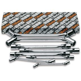   80/S8 8 részes kettős csuklós dugókulcs szerszám készlet - Beta - 000800051