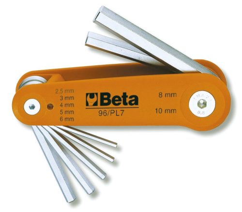 96/BG7 7 részes mm Hajlított imbuszkulcs szerszám készlet - Beta - 000960368