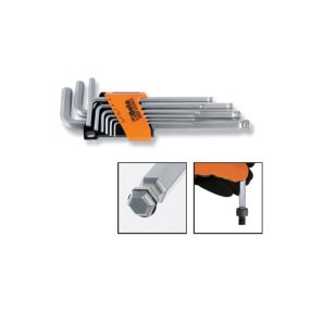   96BP-HO/SC9 9 darabos gömbfejű hajlított imbuszkulcs készlet, csavar megtartó véggel - Beta - 000961254