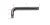 97Tx 07 mm Hajlított Torx® imbuszkulcs, barnított - Beta - 000970007
