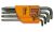 97RTx/SC8 8 részes mm Hajlított Tamper Resistant Torx® imbuszkulcs szerszám készlet tartóval - Beta - 000970263