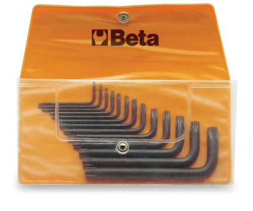 97Tx/B13 13 részes mm Hajlított Torx® imbuszkulcs szerszám készlet műanyag dobozban - Beta - 000970650