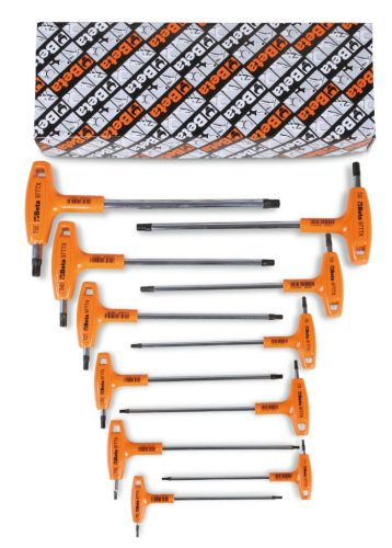 97TTx/S11 11 részes T-szárú Torx®-imbuszkulcs markolattal szerszám készlet - Beta - 000970800