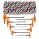 97TTx/S 8 darabos mm Hajlított csavarhúzó készlet markolattal Torx® csavarokhoz - Beta - 000970808