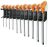 97TTx/SP11 11 részes T-szárú Torx®-imbuszkulcs markolattal szerszám készlet tartóval - Beta - 000970840