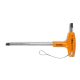 97TTXHS T-szárú Torx(R)-imbuszkulcs, műanyag markolattal, krómozott, fekete hegyek H-SAFE - Beta - 000974740