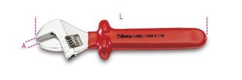 110MQ 250 Állítható villáskulcs skálával - Beta - 001100525