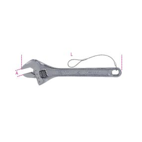111E-HS 250 Állítható villáskulcs skálával, krómozott, H- SAFE - Beta - 001114125   111E-HS 250 Állítható villáskulcs skálával, krómozott, H- SAFE - Beta - 001114125