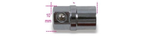 123E1/4 Adapter 1/4" 10 mm-es racsniskulcshoz 10 - Beta - 001230010