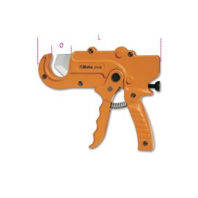   341B Racsnis csővágóolló műanyagcsövekhez - Beta - 003410051