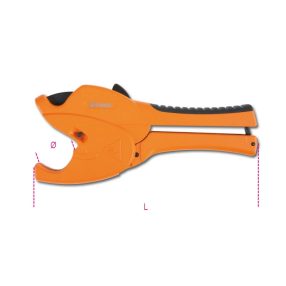   342P Racsnis csővágó olló műanyag csövekhez magnéziumötvözet test - Beta - 003420121