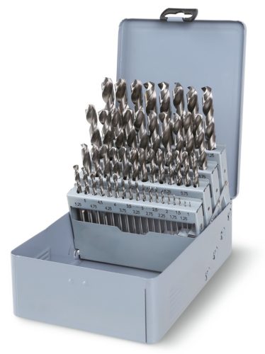 412/SP49 rövid csigafúró szerszám készlet műanyag tartóban - Beta - 004120449