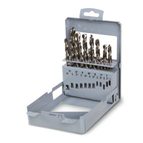   415/SP19 rövid csigafúró szerszám készlet műanyag tartóban - Beta - 004150419