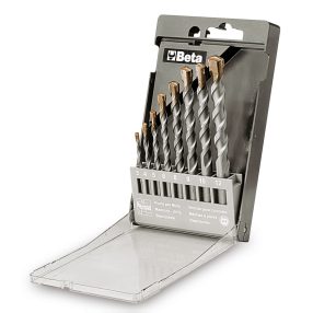   417/SP8 rövid vidiás fúró szerszám készlet műanyag tartóban - Beta - 004170100