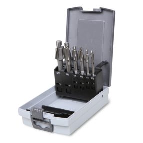   421/SP6 6 kúpos tágítóból álló vezetőcsapos készlet hengeres fejű csavarok fészkének kialakításához HSS acélból - Beta - 004210019