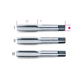   430 2 Kézi menetfúró, metrikus normál menet, króm-acélból - Beta - 004300002