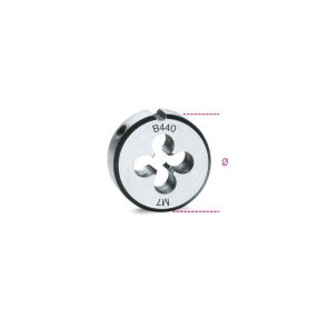   440 5 Menetmetsző, metrikus normál menet, krómacélból - Beta - 004400005