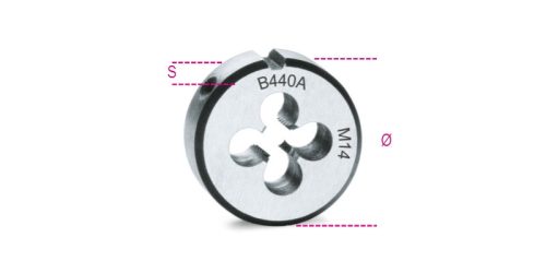 440A 10X1,5 Menetmetsző, metrikus normál menet, krómacélból - Beta - 004400110