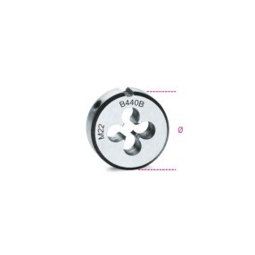   440B 24X3 Menetmetsző, metrikus normál menet, krómacélból - Beta - 004400128