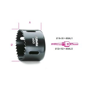 450 30 Koronafúró HSS, bimetál - Beta - 004500030