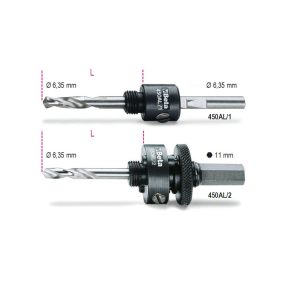 450AL/2 Felvevőszár, központfúróval - Beta - 004500215