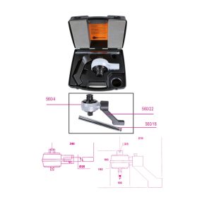   560/4 Nyomatéksokszorozó Áttétel 5:1 Kitámasztó karral - Beta - 005600004