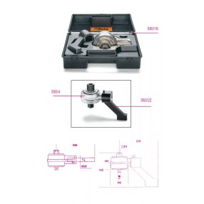   560/C4PLUS Nyomatéksokszorozó Áttétel 5:1 Kitámasztó karral - Beta - 005600042