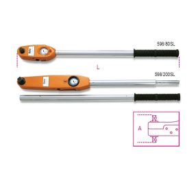   596/80SL Mérőtárcsás nyomatékkulcs Jobbos és balos Pontosság: ±4% 3/4" - Beta - 005960020