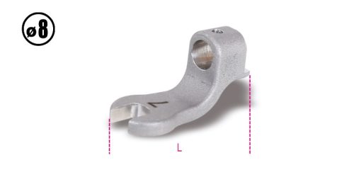 641 4 Villáskulcs fejek a 604B/5 és a 604B/10 modellhez Külső négyszög: 8 mm - Beta - 006410003