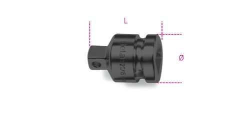 720/15 Szűkítő közbetét 1/2" és 3/8" - Beta - 007200810