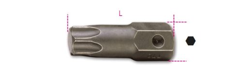 727/ES16TX T55 Torx® csavarhúzóbetét külső méret 16 mm - Beta - 007270355