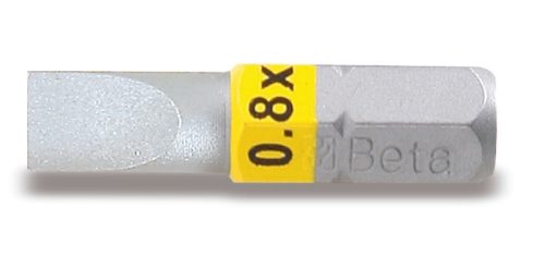 860LP 0,5x3 Színes csavarhúzóbetét hasítottfejű csavarokhoz - Beta - 008600005