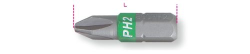 860PH 3 Színes csavarhúzóbetét Phillips®-csavarokhoz - Beta - 008600245