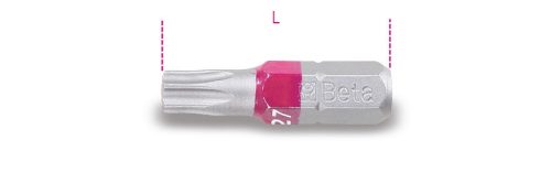 860RTx 15 Színes csavarhúzóbetét Tamper Resistant Torx®-csavarokhoz - Beta - 008600560