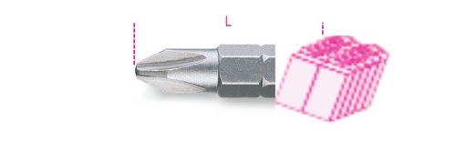 861PH/C 2L Csavarhúzóbetétek Phillips®-csavarokhoz - Beta - 008610263