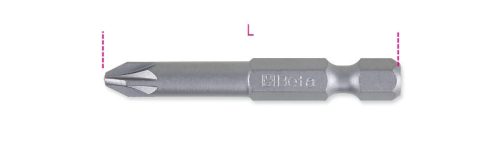 862PZ 3 Hosszú csavarhúzóbetétek Pozidriv®-Supadriv® csavarhoz - Beta - 008620310