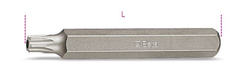 867RTx-L 55 Csavarhúzóbetétek Tamper Resistant Torx®-csavarhoz - Beta - 008670580
