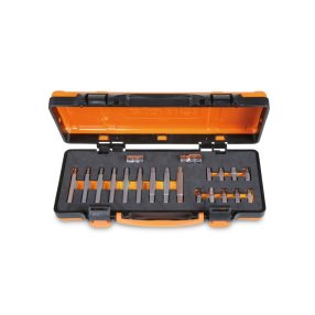   867/C20 18 RIBE® betétből álló készlet 10 mm hatlapfejű csatlakozóval és 2 tartozékkal lágy hőformázott tálcán és lemezdobozban - Beta - 008670920