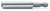 882M 1/4" külső és 1/4" belső mérettel rendelkező betéttartó - Beta - 008820005