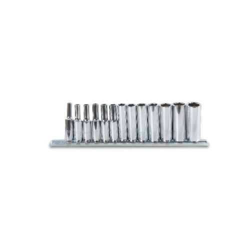900L/SB13 Hosszított hatlapú Dugókulcskészlet belső négyszög 1/4" krómozott - Beta - 009000203