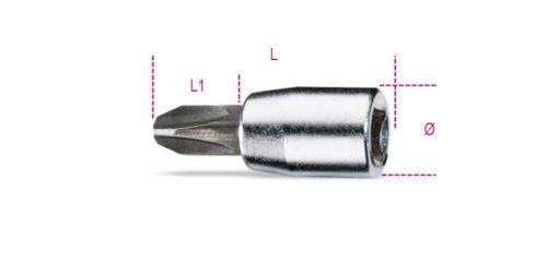 900PH 4 Csavarhúzó-Dugókulcs Phillips®-csavarokhoz, krómozott, barnított hegy - Beta - 009000704