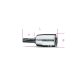 900TX 25 1/4"-os Torx®-imbusz Dugókulcs, krómozott, fekete hegyek - Beta - 009000724