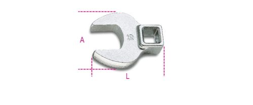 910CF 11 3/8"-os villás Dugókulcs - Beta - 009100136